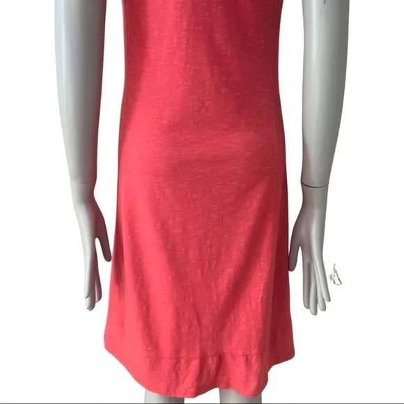 HORNY TOAD Seahorse Racerback Casual Knit Dress Bright Pink Fuchsia Sporty - Picture 12 of 14